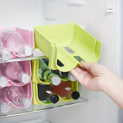 Creative Refrigerator Beverage Storage Box Stackable Holder