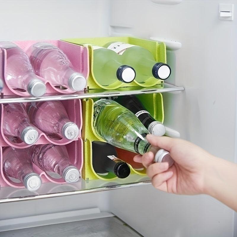 Creative Refrigerator Beverage Storage Box Stackable Holder