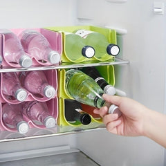 Creative Refrigerator Beverage Storage Box Stackable Holder