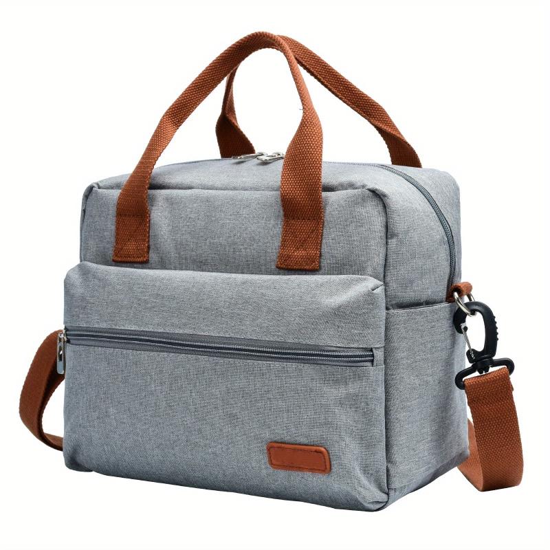 Leopard Insulated Lunch Bag Reusable Thickened Lunch Box