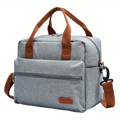 Leopard Insulated Lunch Bag Reusable Thickened Lunch Box