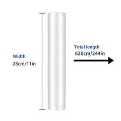 620cm Vacuum Sausage Packaging Bag Pumping Compression Bag
