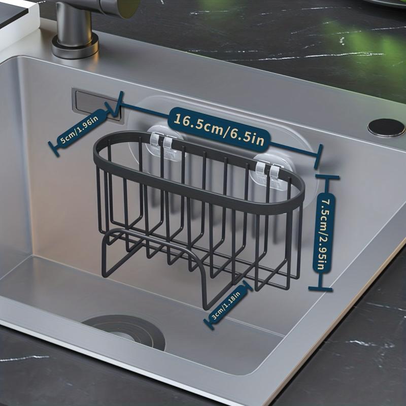 Stainless Steel Sink Drain Rack with Telescopic Tableware Drain Rack