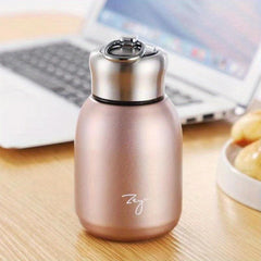 Mini Thermal Mug 10oz Leak-Proof Stainless Steel Bottle for Travel