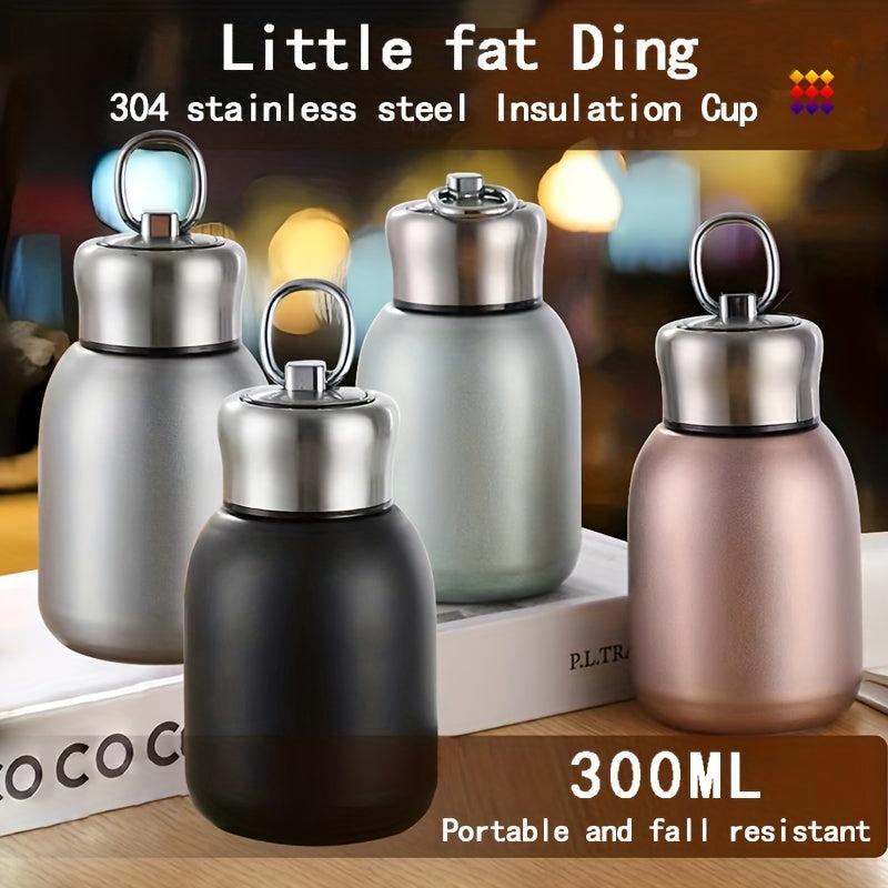 Mini Thermal Mug 10oz Leak-Proof Stainless Steel Bottle for Travel