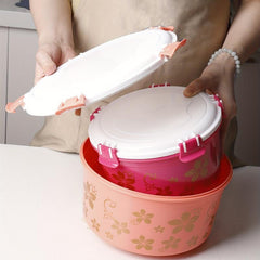 5pc Refrigerator Food Storage Box for School & Work Lunch Camping Picnic