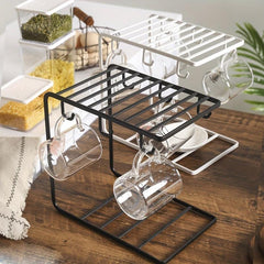 Nordic Style Iron Cup Holder Coffee Cup Plate Holder