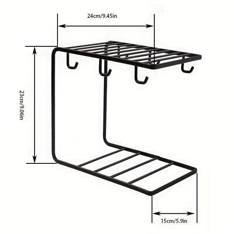 Nordic Style Iron Cup Holder Coffee Cup Plate Holder