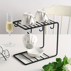 Nordic Style Iron Cup Holder Coffee Cup Plate Holder