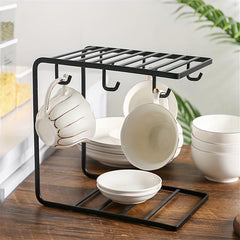 Nordic Style Iron Cup Holder Coffee Cup Plate Holder