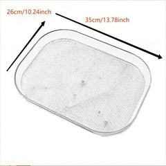 Transparent Rotating Disk Organizer for Kitchen Refrigerator Storage