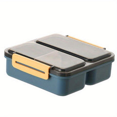 Square Compartment Lunch Box Microwave Safe Bento Box Sealed Lunch Box