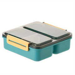 Square Compartment Lunch Box Microwave Safe Bento Box Sealed Lunch Box