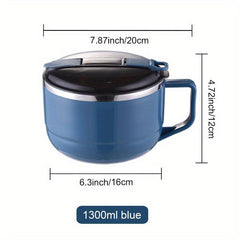 Stainless Steel Insulated Lunch Box with Phone Holder