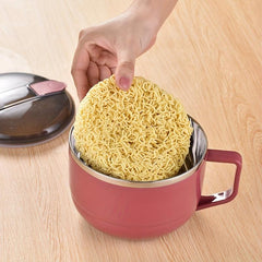Stainless Steel Insulated Lunch Box with Phone Holder