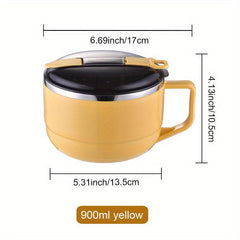 Stainless Steel Insulated Lunch Box with Phone Holder