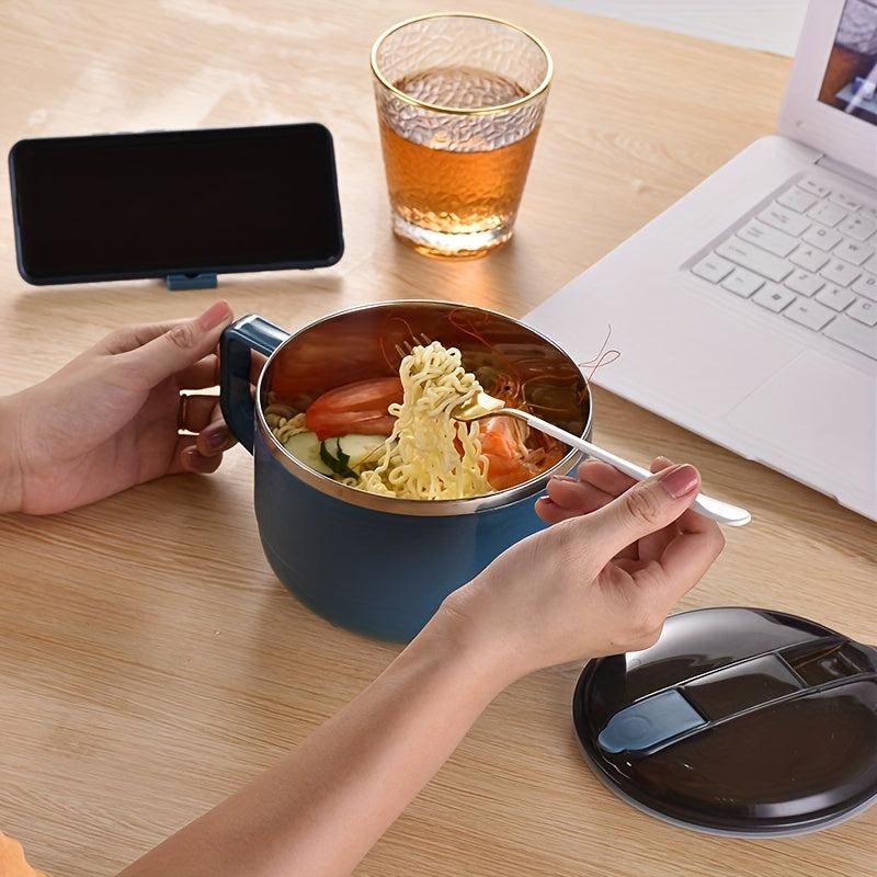 Stainless Steel Insulated Lunch Box with Phone Holder