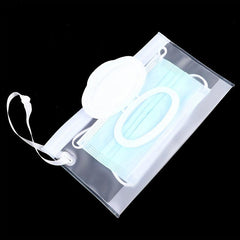 Portable Wet Wipe Dispenser Bag Reusable Travel Baby Wipes Container