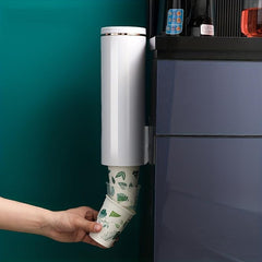 Wall Mounted Cup Dispenser with Automatic Paper Cup Storage Rack