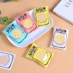 100pcs Bottle Pattern Self Sealing Bags for Halloween
