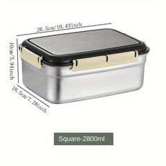 Stainless Steel Insulated Lunch Box Leakproof Food Container