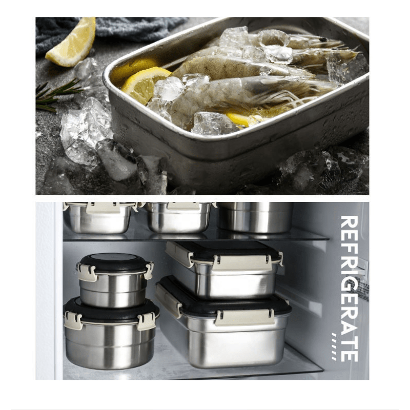 Stainless Steel Insulated Lunch Box Leakproof Food Container