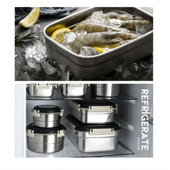 Stainless Steel Insulated Lunch Box Leakproof Food Container