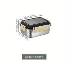 Stainless Steel Insulated Lunch Box Leakproof Food Container
