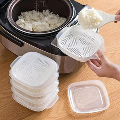 Reheatable Rice Portion Fresh Keeping Box
