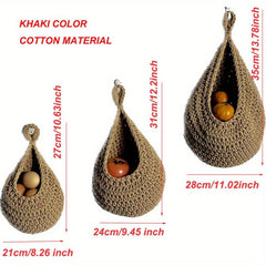 Bohemian Style Fruit Hammock Bag Teardrop