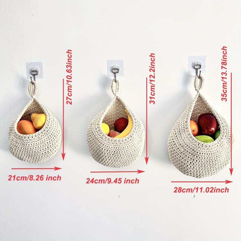 Bohemian Style Fruit Hammock Bag Teardrop