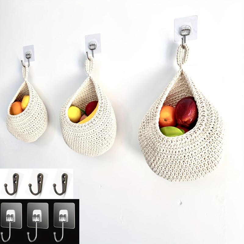 Bohemian Style Fruit Hammock Bag Teardrop