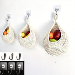 Bohemian Style Fruit Hammock Bag Teardrop