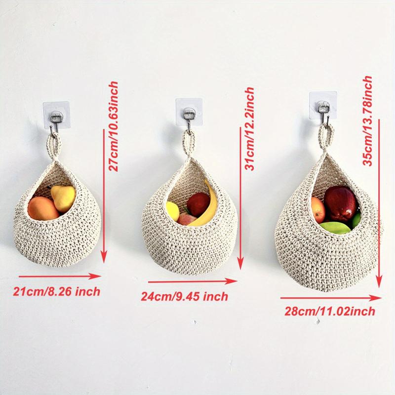 Bohemian Style Fruit Hammock Bag Teardrop