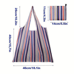 3pcs Eco Reusable Shopping Handbags Large Capacity Foldable Bag
