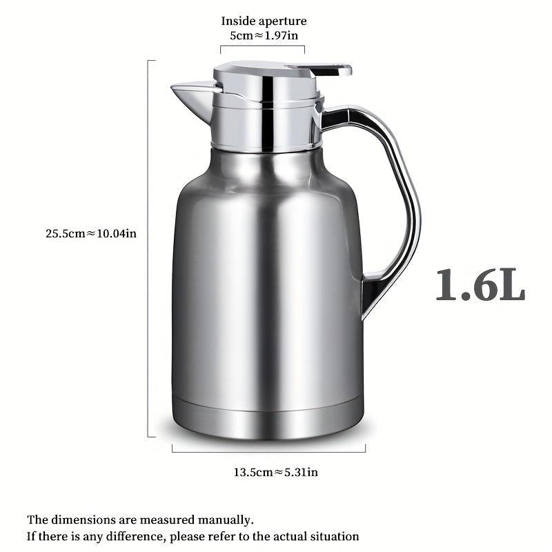 Thermal Coffee Carafe 1 6L 54oz Insulated Stainless Steel Vacuum Flask