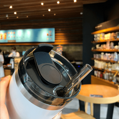 600ml Vacuum Flask Portable Thermal Bottle Stainless Steel Leakproof Tumbler