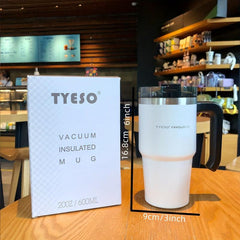 600ml Vacuum Flask Portable Thermal Bottle Stainless Steel Leakproof Tumbler