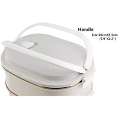 Leakproof Insulated Lunch Box Stainless Steel Bento Box Microwave Safe