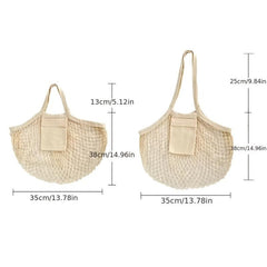 European American Style Shopping Bag Fruit Mesh Bag Portable Shoulder Bag