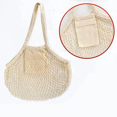 European American Style Shopping Bag Fruit Mesh Bag Portable Shoulder Bag