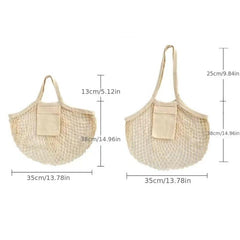 European American Style Shopping Bag Fruit Mesh Bag Portable Shoulder Bag