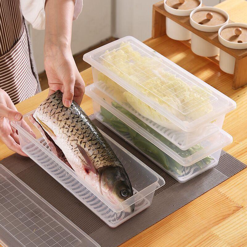 Refrigerator Food Storage Container with Vented Lid
