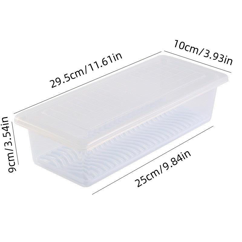 Refrigerator Food Storage Container with Vented Lid