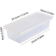 Refrigerator Food Storage Container with Vented Lid