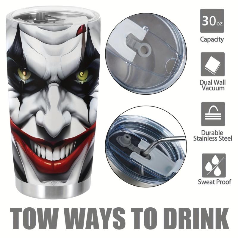 20oz Halloween Cup Stainless Steel Tumbler Double Wall Vacuum Insulated
