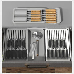 Retractable Cutlery Storage Box - Maximize Kitchen Storage