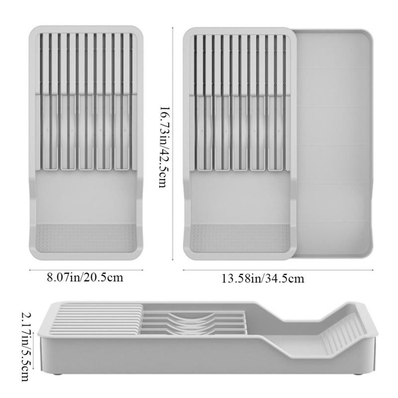Retractable Cutlery Storage Box - Maximize Kitchen Storage