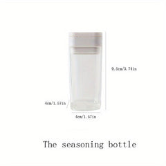 5pcs Spice Jar Press Type Control Bottle Kitchen Accessories