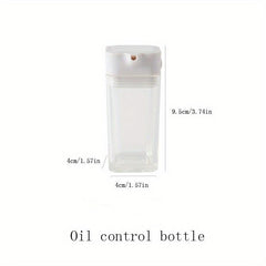 5pcs Spice Jar Press Type Control Bottle Kitchen Accessories
